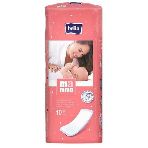 Absorbante maternitate-lauzie Mamma, 10 bucati, Bella