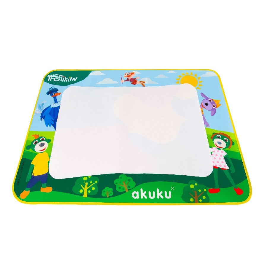 Akuku, Trefliki, saltea de desen cu markere de apa