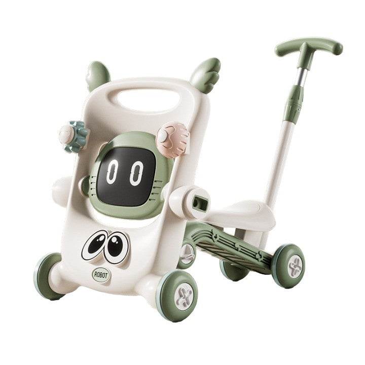 Antemergator pentru Copii 8 in 1, Multifunctional, 9-12 Luni, Verde