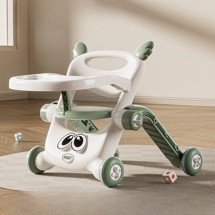 Antemergator pentru Copii 8 in 1, Multifunctional, 9-12 Luni, Verde