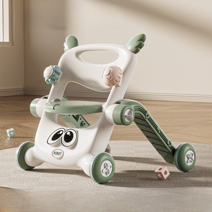 Antemergator pentru Copii 8 in 1, Multifunctional, 9-12 Luni, Verde