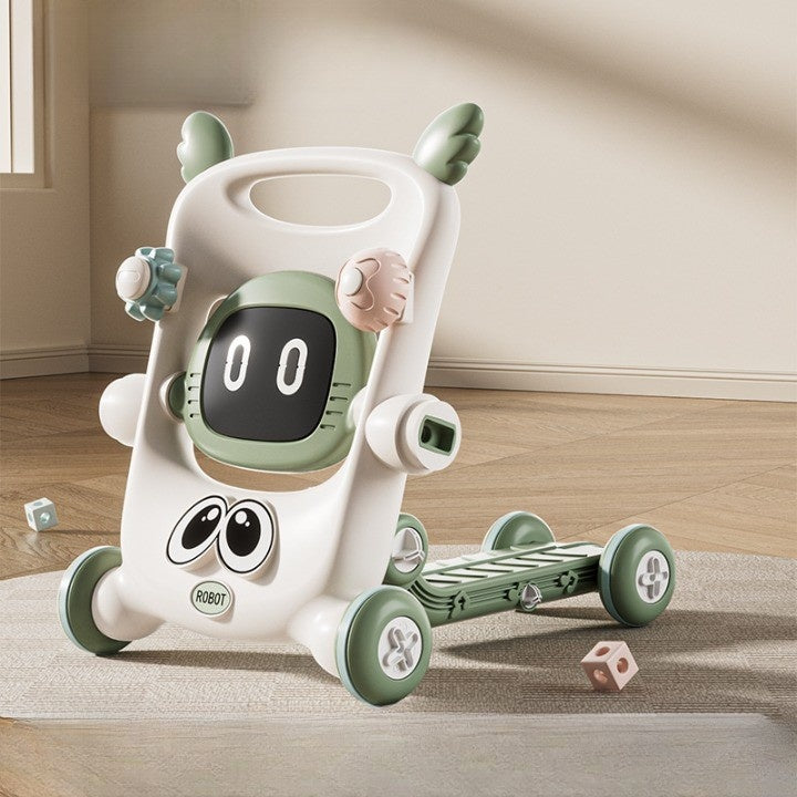 Antemergator pentru Copii 8 in 1, Multifunctional, 9-12 Luni, Verde