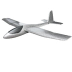Avion Zburator, Tip Planor, 83 cm Lungime, +3 Ani, din Polistiren, Aruncare 10 - 30 m, Gri