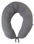 BABYMATEX Moon- Perna pentru alaptare muselina , culoare gri inchis, 260 cm
