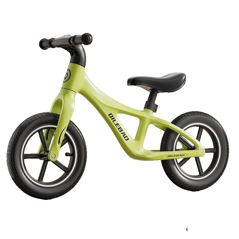 Bicicleta pentru Copii, Fara Pedale, Pentru 2-6 Ani, Sa Reglabila 43 - 58 cm, 88 x 56 x 43 cm, Verde