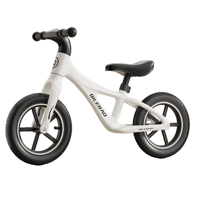 Bicicleta pentru Copii, Fara Pedale, Pentru 2-6 Ani, Sa Reglabila 43 - 58 cm, 88 x 56 x 43 cm, Alb