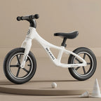 Bicicleta pentru Copii, Fara Pedale, Pentru 2-6 Ani, Sa Reglabila 43 - 58 cm, 88 x 56 x 43 cm, Alb