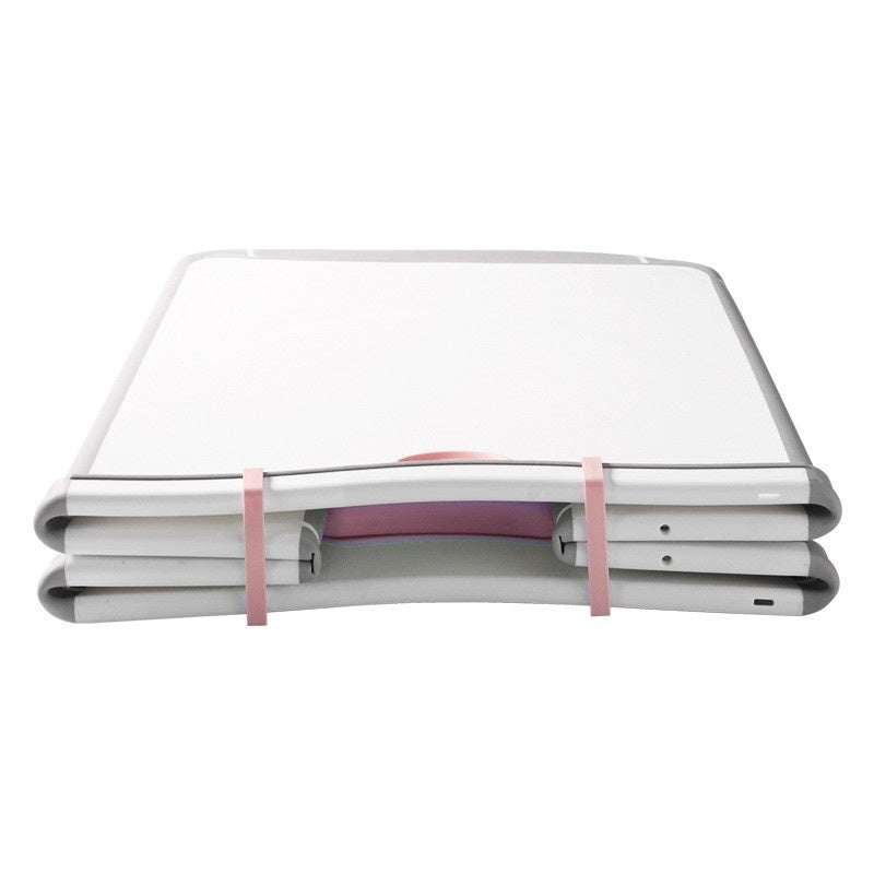 Cada Pliabila pentru Baie, din PP+TPE, pentru Copii +6 Luni, Model Ursulet, Scaun de Interior, Detasabil, 82 x 50 x 54 cm, Roz