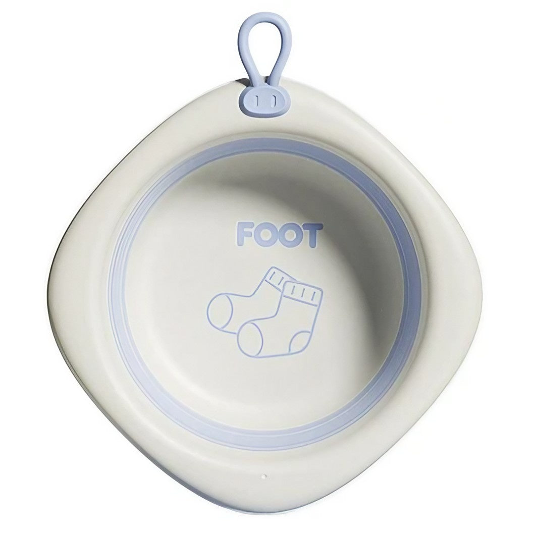 Cada Pliabila pentru Baie pentru Copii, Cadita pentru Bebelusi, Model Romb pentru Picioare, Mov, 31.5x31.5x3.5 cm, 3L