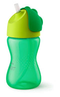 Cana cu pai flexibil Philips Avent, +12 luni, verde, 300 ml
