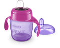 Cana cu tetina de formare Philips Avent, +6 luni, 200 ml, roz