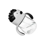 Cana de antrenament Akuku anti-varsare cu pai 250 ml , Gri
