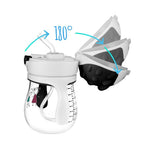 Cana de antrenament Akuku anti-varsare cu pai 250 ml , Gri