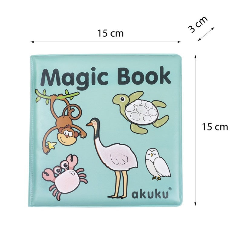 Carticica de baie cu chitaitoare Akuku Magic Book