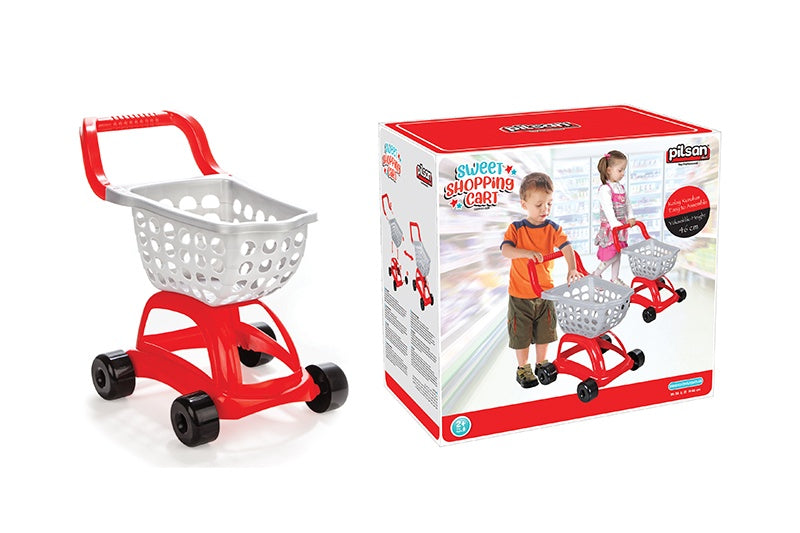 Carucior pentru cumparaturi copii Pilsan Sweet Market Trolley