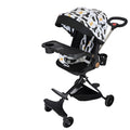 Carucior Sport Flippy 3in1, 6-36 Luni, Reversibil, Pliabil, Negru Model Pisicute