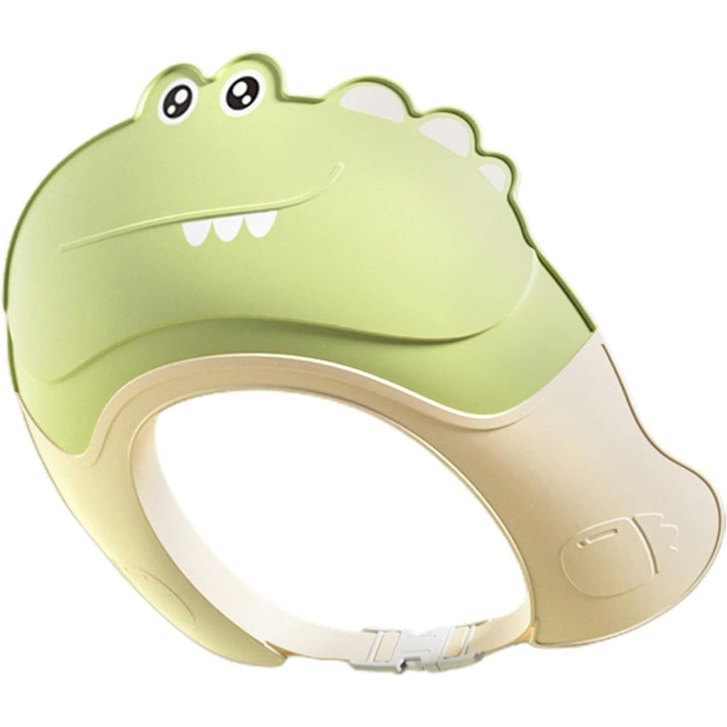 Casca de Dus, 0-12 Ani, Ajustabila, Model Crocodil, Verde