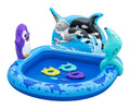 Centru de joaca copii, Bestway Polar Pals, gonflabil, PVC, 134 x 131 x 73 cm
