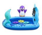 Centru de joaca copii, Bestway Polar Pals, gonflabil, PVC, 134 x 131 x 73 cm
