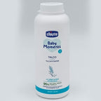 Chicco Pudra de talc Baby Moments 0 luni +, 150g