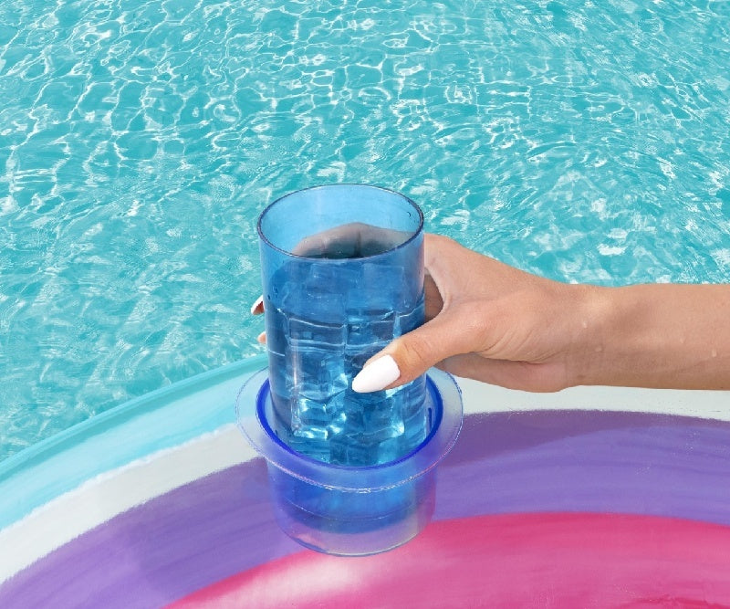 Colac de inot gonflabil, 107 cm, Curcubeu, Bestway, pentru adulti