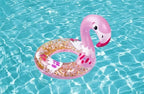 Colac gonflabil Bestway, Flamingo, Dimensiune 61 x 61 cm, 3-6 ani