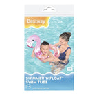 Colac gonflabil Bestway, Flamingo, Dimensiune 61 x 61 cm, 3-6 ani