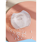 Colector de Lapte Matern, din Silicon Safety, Anti-debordare, 80 ml, Transparent