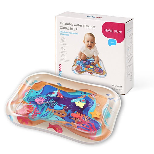Covoras gonflabil cu apa pentru bebelusi, +3 luni, Babyono