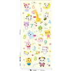 Covoras pentru Copii, cu 2 Fete, Model Animale Marine/Exotice, din XPE+PE, Impermeabil, Antiderapant, Protectie Termica, +3 Luni, Pliabil, 150 x 200 x 1.5 cm, Multicolor