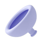 Dispozitiv Terapeutic Sputa, Cupa pentru Terapie Toracica, Dispozitiv de Eructare, pentru Adulti si Copii, 10 x 6.5 cm, din Silicon, Mov