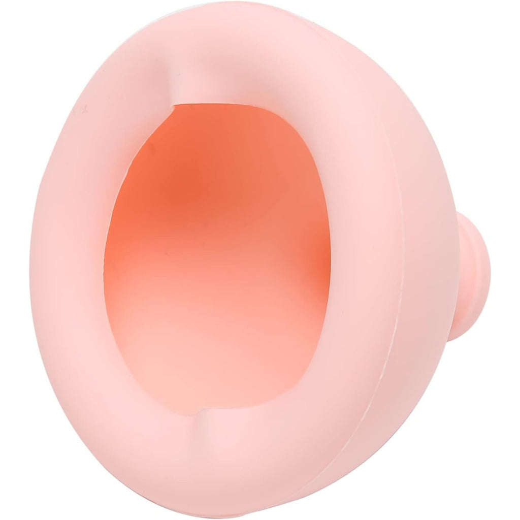 Dispozitiv Terapeutic Sputa, Cupa pentru Terapie Toracica, Dispozitiv de Eructare, pentru Sugari si Copii, 7.5 x 6 cm, din Silicon, Roz