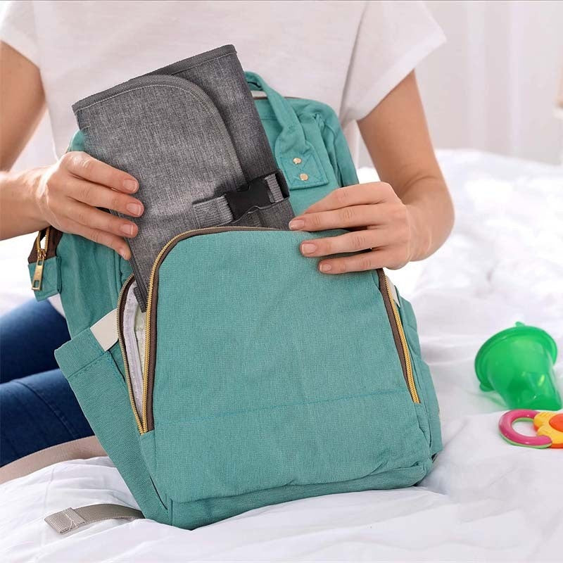 Geanta Multifunctionala – Aleza pentru Schimbat Scutece, Gri