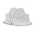 Husa Anti-Tantari, Pliabila, Protectie 360 Grade, 0-1 An, 60 x 55 x 5 cm, Gri