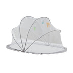 Husa Anti-Tantari, Pliabila, Protectie 360 Grade, 0-1 An, 60 x 55 x 5 cm, Gri