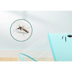 Husa Anti-Tantari, Pliabila, Protectie 360 Grade, Parasolar, 0-1 An, 60 x 55 x 5 cm, Albastru