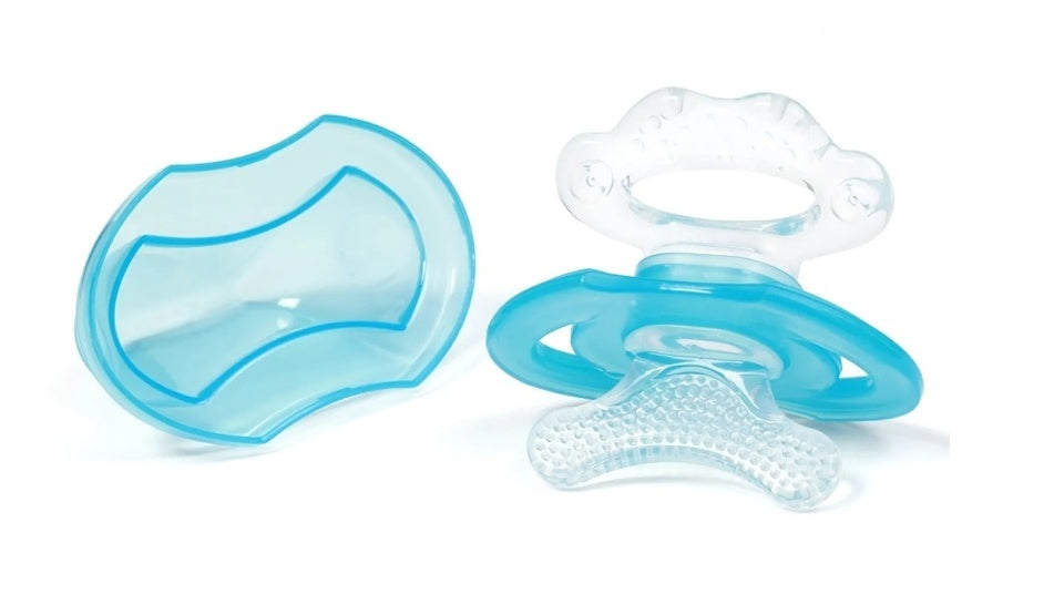 Inel gingival in forma de suzeta, Albastru, Babyono