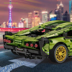 Joc de Construit, Model Lamborghini, 1280 Piese, +6 Ani, Verde