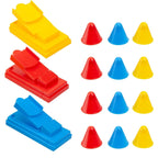 Joc Interactiv pentru Copii, 3 Hats Off, Tabla de Joc, Figurine Palarii, +3 Ani, Multicolor