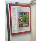 Joc Montessori de Sortare Culori, Creion Magnetic, Tip Labirint Ilustrat, din Lemn, Model Meserii, 39x29x1.5 cm