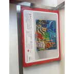 Joc Montessori de Sortare Culori, Creion Magnetic, Tip Labirint Ilustrat, din Lemn, Model Animale Marine, 39x29x1.5 cm
