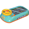 Joc Simulator de Condus, 3-6 Ani, Volan Interactiv, Efecte Sonore, din ABS, USB Inclus, Verde