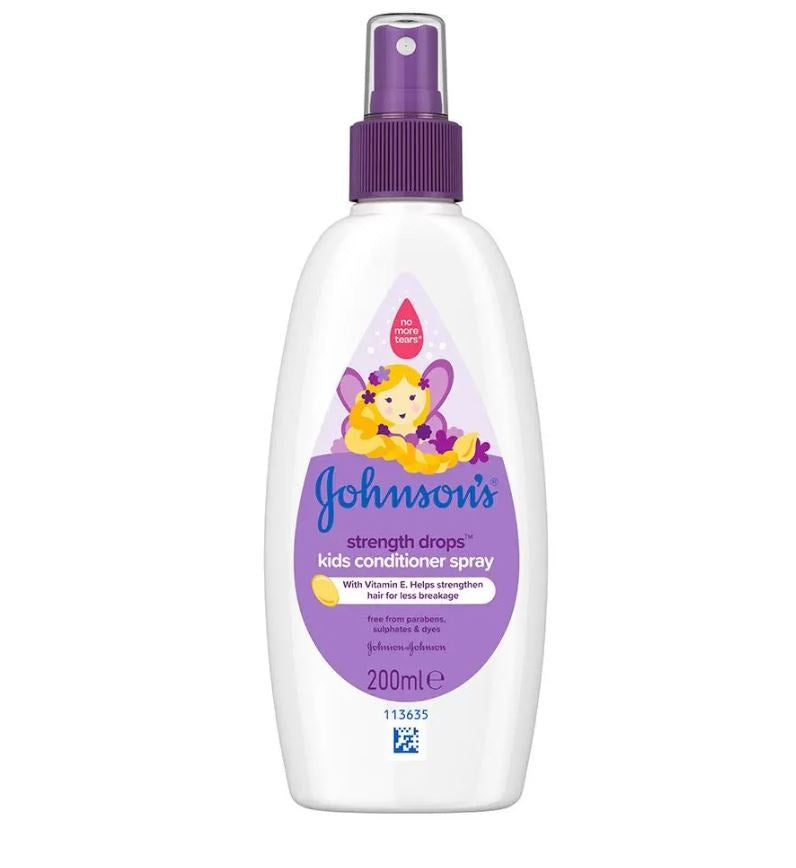 Johnson's Baby Kids Spray, 200 ml, Par Rezistent, Balsam spray pentru par