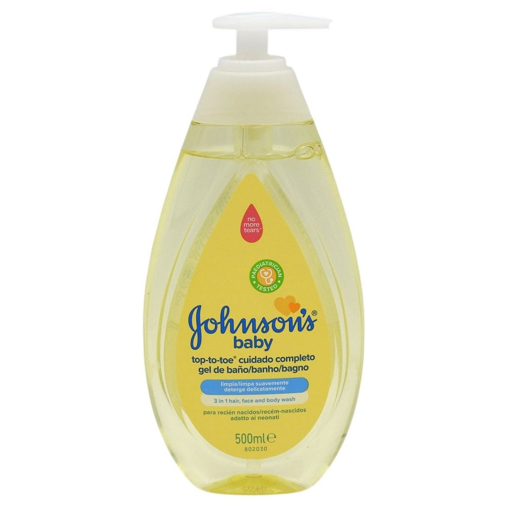 Johnson's Baby Top To Toe, Gel de Dus si Sampon 2in1, 500 ml