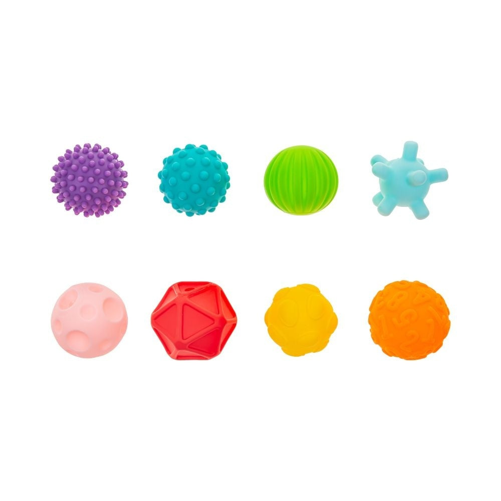 Jucarie interactiva, Akuku, Bile senzoriale, Cauciuc, Multicolor