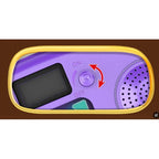 Jucarie Interactiva, Covor Muzical de Dans, 4-6 Ani, Bluetooth, 4 Moduri, 90 x 90 cm, Mov