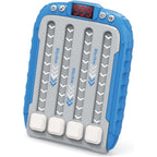 Jucarie Interactiva, Joc Rhythm, +3 Ani, din ABS, 6 Niveluri, 15 x 3 x 11 cm, Functie Muzicala, Albastru