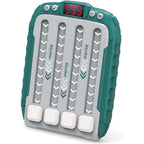 Jucarie Interactiva, Joc Rhythm, +3 Ani, din ABS, 6 Niveluri, 15 x 3 x 11 cm, Functie Muzicala, Verde