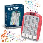 Jucarie Interactiva, Joc Rhythm, +3 Ani, din ABS, 6 Niveluri, 15 x 3 x 11 cm, Functie Muzicala, Rosu
