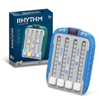 Jucarie Interactiva, Joc Rhythm, +3 Ani, din ABS, 6 Niveluri, 15 x 3 x 11 cm, Functie Muzicala, Albastru